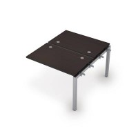 Avance 6МБС.5267 (Венге/алюминий матовый) Бенч-система на 2 рабочих места, средний модуль