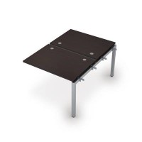 Avance 6МБС.5277 (Венге/алюминий матовый) Бенч-система на 2 рабочих места, средний модуль