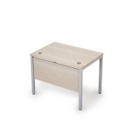 Avance 6МД.007 (Шамони светлый/алюминий матовый) Стол рабочий