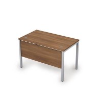 Avance 6МД.008 (Шамони темный/алюминий матовый) Стол рабочий