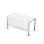 Avance 6МД.009 (Белый/алюминий матовый) Стол рабочий