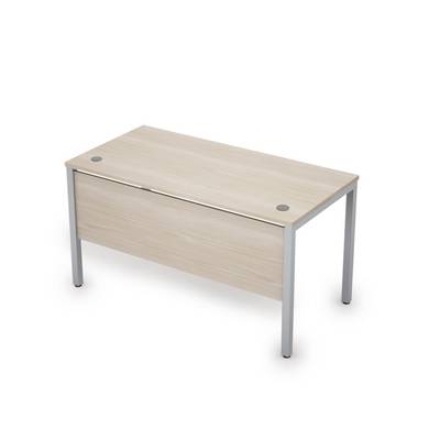 Avance 6МД.009 (Шамони светлый/алюминий матовый) Стол рабочий