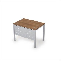 Avance 6МК.007 (Шамони темный/алюминий матовый) Стол рабочий