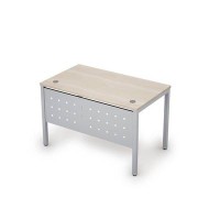 Avance 6МК.008 (Шамони светлый/алюминий матовый) Стол рабочий