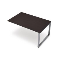 Avance 6МПК-О.601 (Венге/алюминий матовый) Бенч-система для переговорных столов, конечный модуль