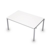 Avance 6МПН.004 (Белый/алюминий матовый) Бенч-система для переговорных столов, начальный модуль