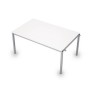 Avance 6МПН.004 (Белый/алюминий матовый) Бенч-система для переговорных столов, начальный модуль