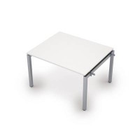 Avance 6МПН.502 (Белый/алюминий матовый) Бенч-система для переговорных столов, начальный модуль