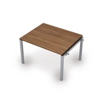 Avance 6МПН.502 (Шамони темный/алюминий матовый) Бенч-система для переговорных столов, начальный модуль