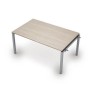 Avance 6МПН.504 (Шамони светлый/алюминий матовый) Бенч-система для переговорных столов, начальный модуль
