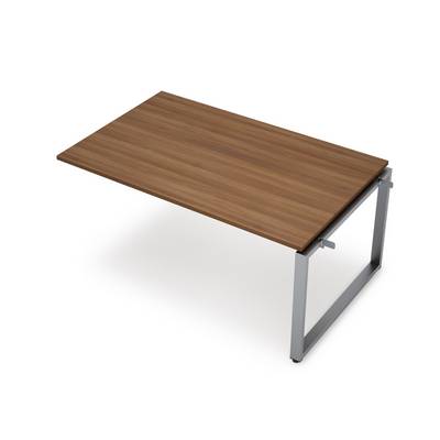 Avance 6МПС-О.601 (Шамони темный/алюминий матовый) Бенч-система для переговорных столов, средний модуль