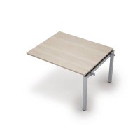 Avance 6МПС.502 (Шамони светлый/алюминий матовый) Бенч-система для переговорных столов, средний модуль