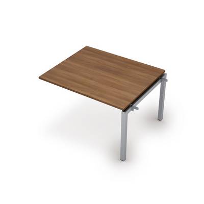 Avance 6МПС.502 (Шамони темный/алюминий матовый) Бенч-система для переговорных столов, средний модуль