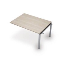 Avance 6МПС.503 (Шамони светлый/алюминий матовый) Бенч-система для переговорных столов, средний модуль