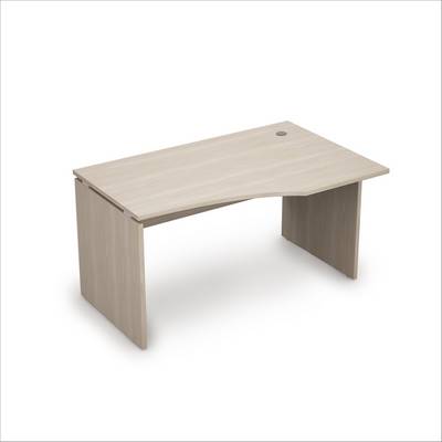 Avance 6С.023 (Шамони светлый) Стол криволинейный