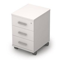 Avance 6ТЗ.004 (Белый) Тумба подкатная с замком