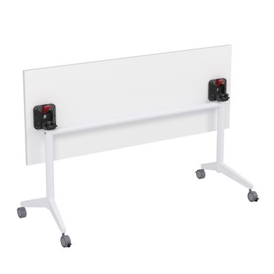 Bend 8СР.104-S (Белый/Белый) Складной прямолинейный стол-трансформер Simple