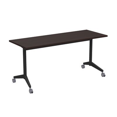 Bend 8СР.104 (Венге/Черный) Складной прямолинейный стол-трансформер