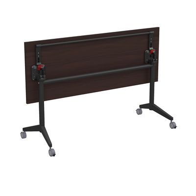 Bend 8СР.104 (Венге/Черный) Складной прямолинейный стол-трансформер