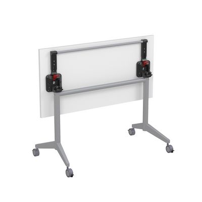 Bend 8СР.108 (Белый/Алюминий матовый) Складной прямолинейный стол-трансформер