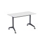Bend 8СР.108 (Белый/Графит) Складной прямолинейный стол-трансформер