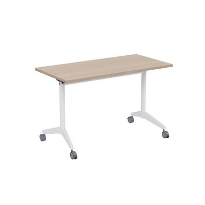 Bend 8СР.108 (Шамони светлый/Белый) Складной прямолинейный стол-трансформер