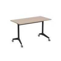 Bend 8СР.108 (Шамони светлый/Черный) Складной прямолинейный стол-трансформер