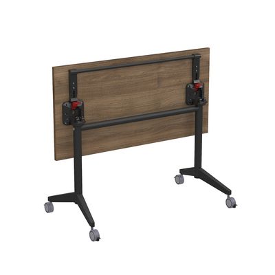 Bend 8СР.108 (Шамони темный/Черный) Складной прямолинейный стол-трансформер