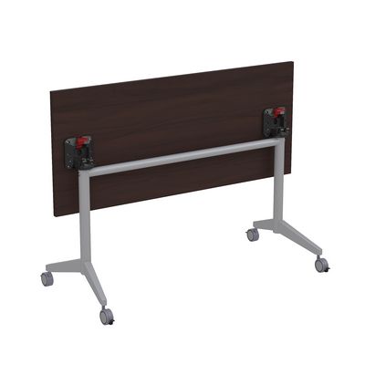 Bend 8СР.109-S (Венге/Алюминий матовый) Складной прямолинейный стол-трансформер Simple