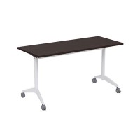 Bend 8СР.109-S (Венге/Белый) Складной прямолинейный стол-трансформер Simple