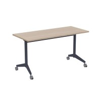 Bend 8СР.109 (Шамони светлый/Графит) Складной прямолинейный стол-трансформер