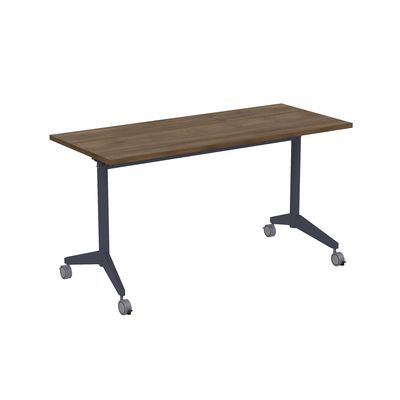 Bend 8СР.109 (Шамони темный/Графит) Складной прямолинейный стол-трансформер