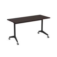 Bend 8СР.109 (Венге/Черный) Складной прямолинейный стол-трансформер