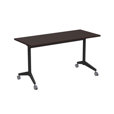 Bend 8СР.109 (Венге/Черный) Складной прямолинейный стол-трансформер