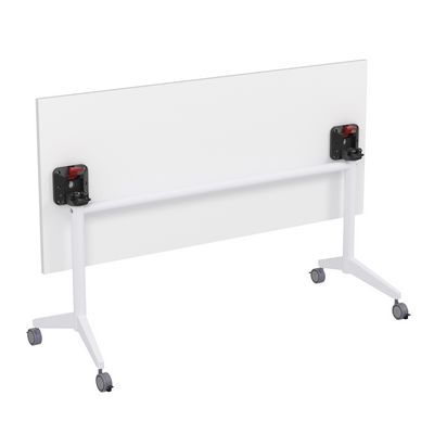 Bend 8СР.114-S (Белый/Белый) Складной прямолинейный стол-трансформер Simple