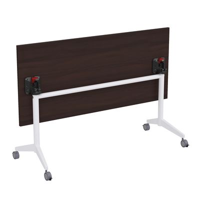 Bend 8СР.114-S (Венге/Белый) Складной прямолинейный стол-трансформер Simple