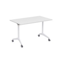 Bend 8СР.118-S (Белый/Белый) Складной прямолинейный стол-трансформер Simple