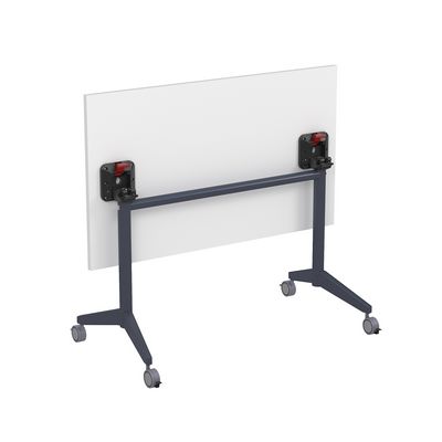 Bend 8СР.118-S (Белый/Графит) Складной прямолинейный стол-трансформер Simple