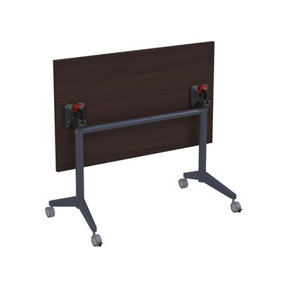 Bend 8СР.118-S (Венге/Графит) Складной прямолинейный стол-трансформер Simple