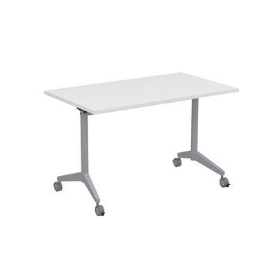 Bend 8СР.118 (Белый/Алюминий матовый) Складной прямолинейный стол-трансформер