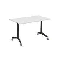 Bend 8СР.118 (Белый/Черный) Складной прямолинейный стол-трансформер