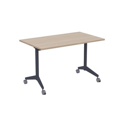 Bend 8СР.118 (Шамони светлый/Графит) Складной прямолинейный стол-трансформер