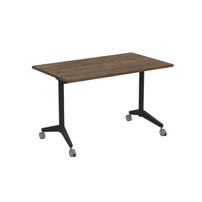 Bend 8СР.118 (Шамони темный/Черный) Складной прямолинейный стол-трансформер