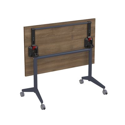 Bend 8СР.118 (Шамони темный/Графит) Складной прямолинейный стол-трансформер