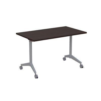 Bend 8СР.118 (Венге/Алюминий матовый) Складной прямолинейный стол-трансформер