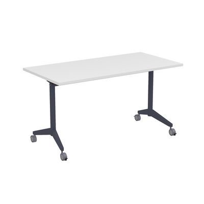 Bend 8СР.119-S (Белый/Графит) Складной прямолинейный стол-трансформер Simple