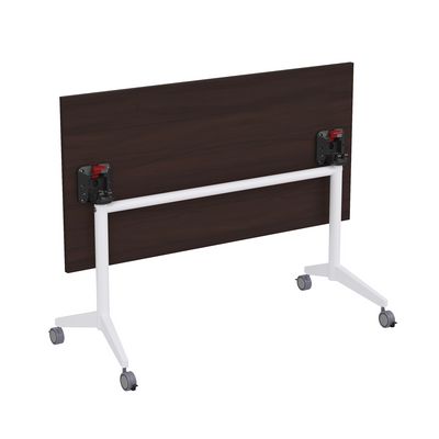 Bend 8СР.119-S (Венге/Белый) Складной прямолинейный стол-трансформер Simple