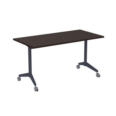 Bend 8СР.119-S (Венге/Графит) Складной прямолинейный стол-трансформер Simple