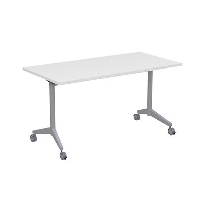 Bend 8СР.119 (Белый/Алюминий матовый) Складной прямолинейный стол-трансформер