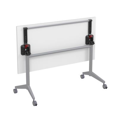 Bend 8СР.119 (Белый/Алюминий матовый) Складной прямолинейный стол-трансформер